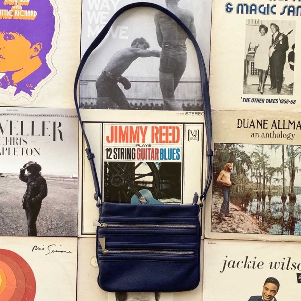 Blue Crossbody Bag